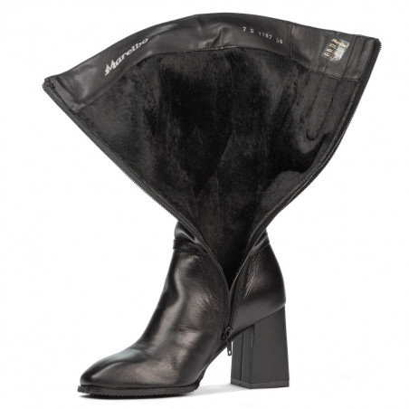 Damenstiefel 1187 schwarz