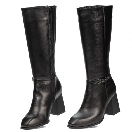 Damenstiefel 1187 schwarz
