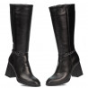 Damenstiefel 1187 schwarz