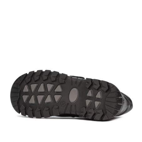 Kinderstiefel 3024 schwarz kombiniert