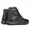 Kinderstiefel 3024 schwarz kombiniert