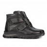 Kinderstiefel 3024 schwarz kombiniert