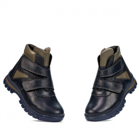 Kinderstiefel 3024 Indigo kombiniert