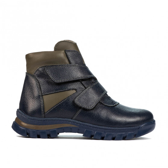 Kinderstiefel 3024 Indigo kombiniert Kinderstiefel 3024 Indigo kombiniert