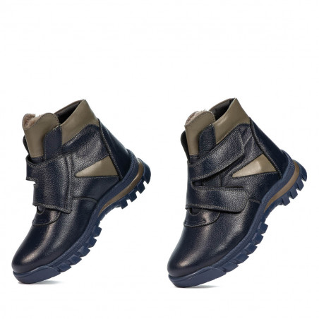 Kinderstiefel 3024 Indigo kombiniert