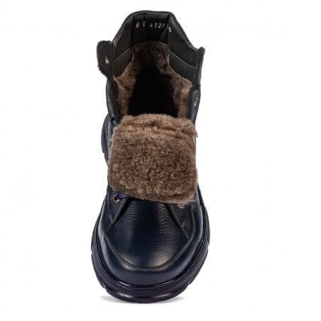 Herrenstiefel 4128 indigo kombiniert