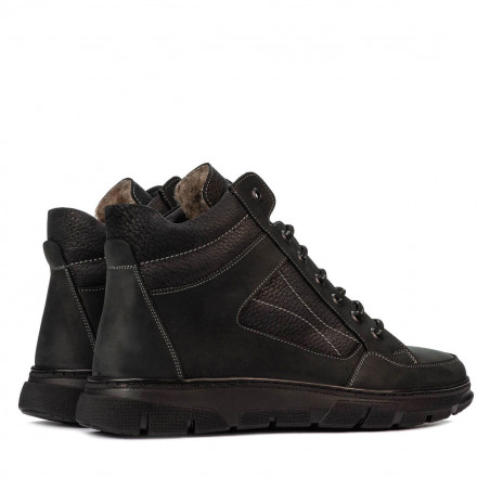 Herrenschuhe 4128 Tuxon Schwarz kombiniert