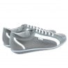 Herren Sportschuhe 709 grau+weiß