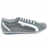 Herren Sportschuhe 709 grau+weiß