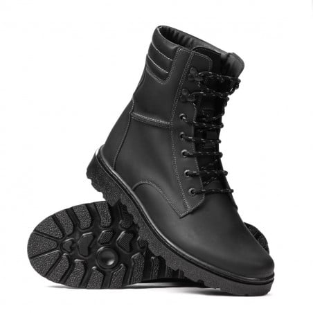 Herrenstiefel (große Größen) 470m matt schwarz