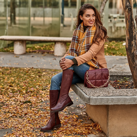 Damenstiefel 3365 Bordeaux lifestyle