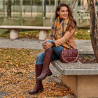 Damenstiefel 3365 Bordeaux lifestyle