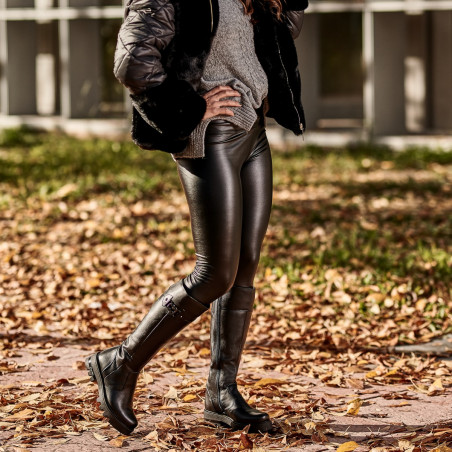 Damenstiefel 3364 schwarz
