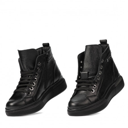 Damenstiefel 3370 schwarz