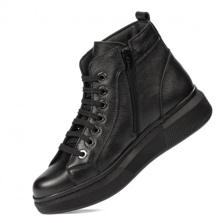 Damenstiefel 3370 schwarz