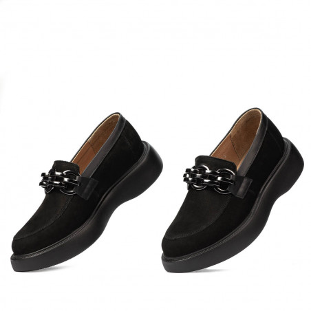 Damen Casual Schuhe 6042 Bufo Schwarz