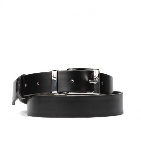 Damen Gürtel 28m schwarz glänzend