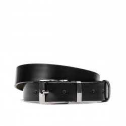 Damen Gürtel 28m schwarz glänzend
