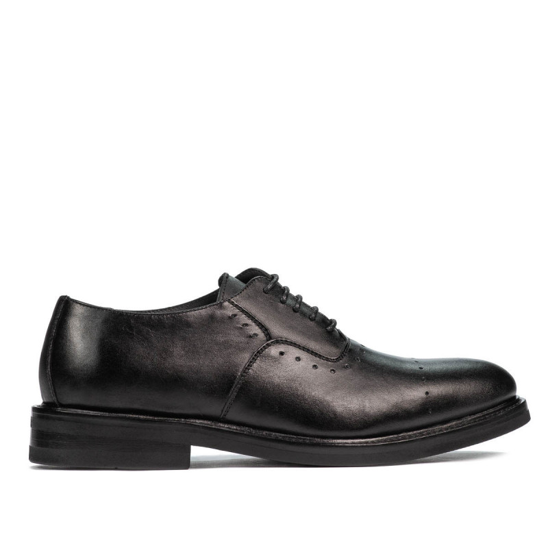 Elegante Herrenschuhe 937 schwarz