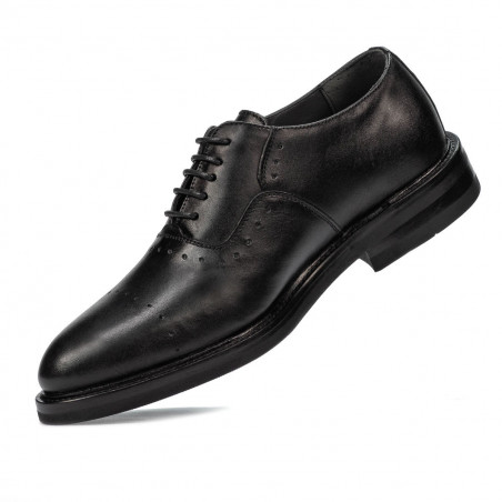 Elegante Herrenschuhe 937 schwarz