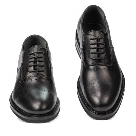 Elegante Herrenschuhe 937 schwarz
