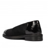 Damen-Ballerinas 6036 schwarz kombiniert