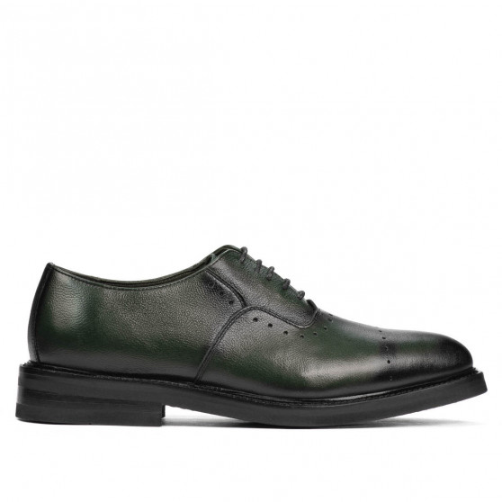 Elegante Herrenschuhe 937 a grün