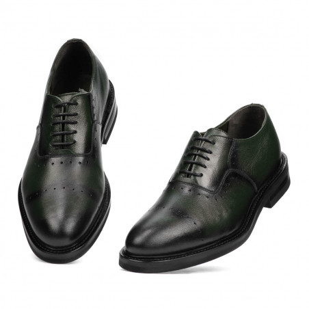 Elegante Herrenschuhe 937 a grün