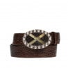 Unisex Gürtel 02ld dunkelbraun