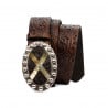 Unisex Gürtel 02ld dunkelbraun