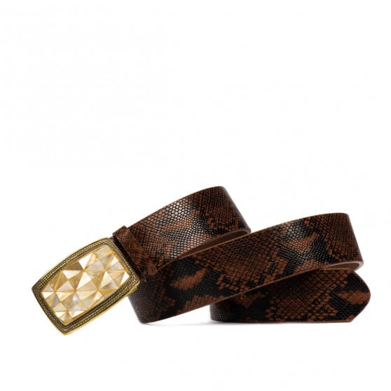 Unisex Gürtel 03ld Braun