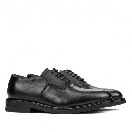 Elegante Herrenschuhe 937m schwarz
