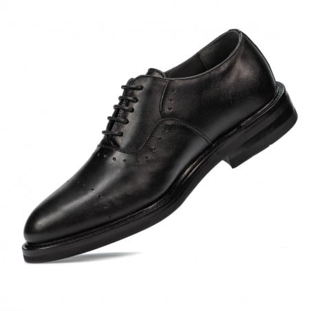 Elegante Herrenschuhe 937m schwarz