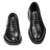 Elegante Herrenschuhe 937m schwarz