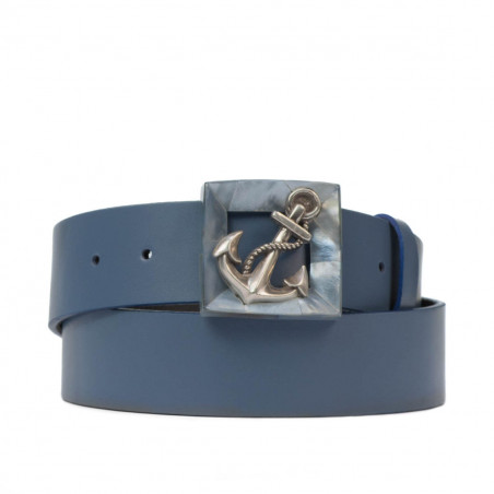 Unisex Gürtel 06ld Blau