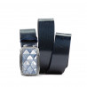 Unisex-Gürtel 07ld Lack Blau
