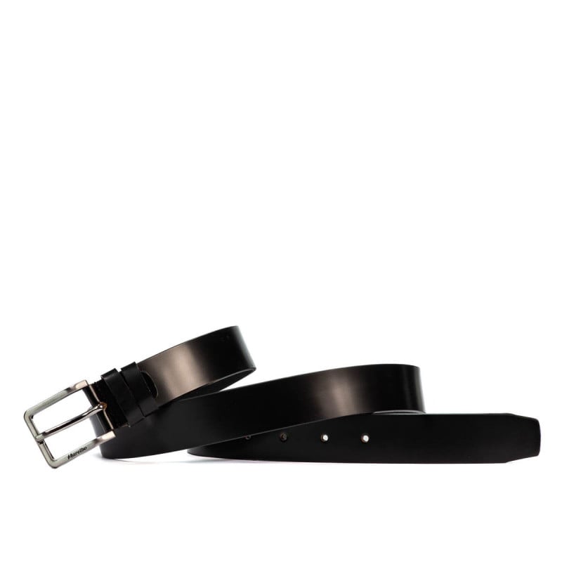 Herren Gürtel 59b schwarz glänzend