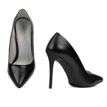 Elegante Damenschuhe 1289 schwarz