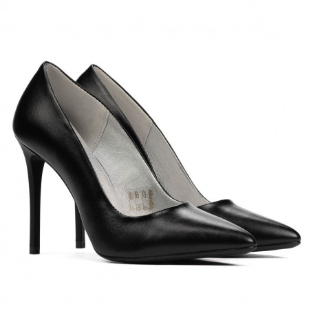 Elegante Damenschuhe 1289 schwarz
