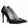 Elegante Damenschuhe 1289 schwarz
