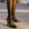 Elegante Damenschuhe 1288 schwarz