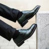 Elegante Herrenschuhe 937 a grün lifestyle