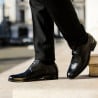 Elegante Herrenschuhe 908 schwarz
