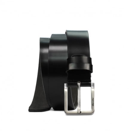 Herrengürtel 60b schwarz glänzend