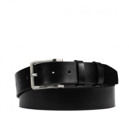 Herrengürtel 60b schwarz glänzend