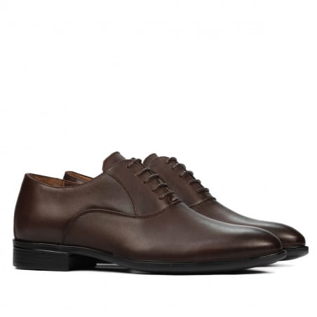 Elegante Herrenschuhe 876 a Kaffee