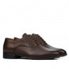 Elegante Herrenschuhe 876 a Kaffee