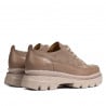 Damen Freizeitschuhe 6043 Cappuccino kombiniert