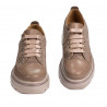 Damen Freizeitschuhe 6043 Cappuccino kombiniert