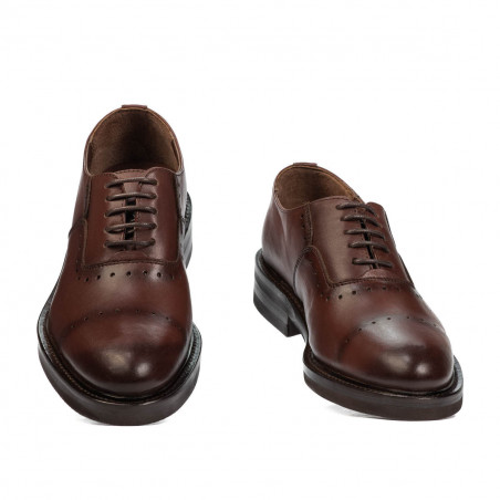 Elegante Jugend-Schuhe 381 in Cognac